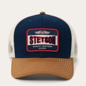 Stetson Blue and Tan Cap